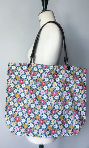 Sac en toile : NOMADE FLEURS