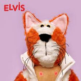 Peluche créateur Gwénaël Malcorpi. ELVIS LE CHAT