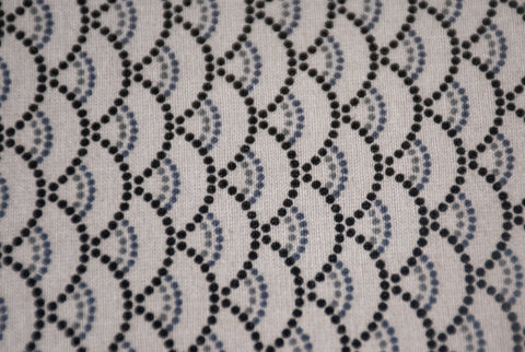 Coussin créateur : Vague bleu et gris